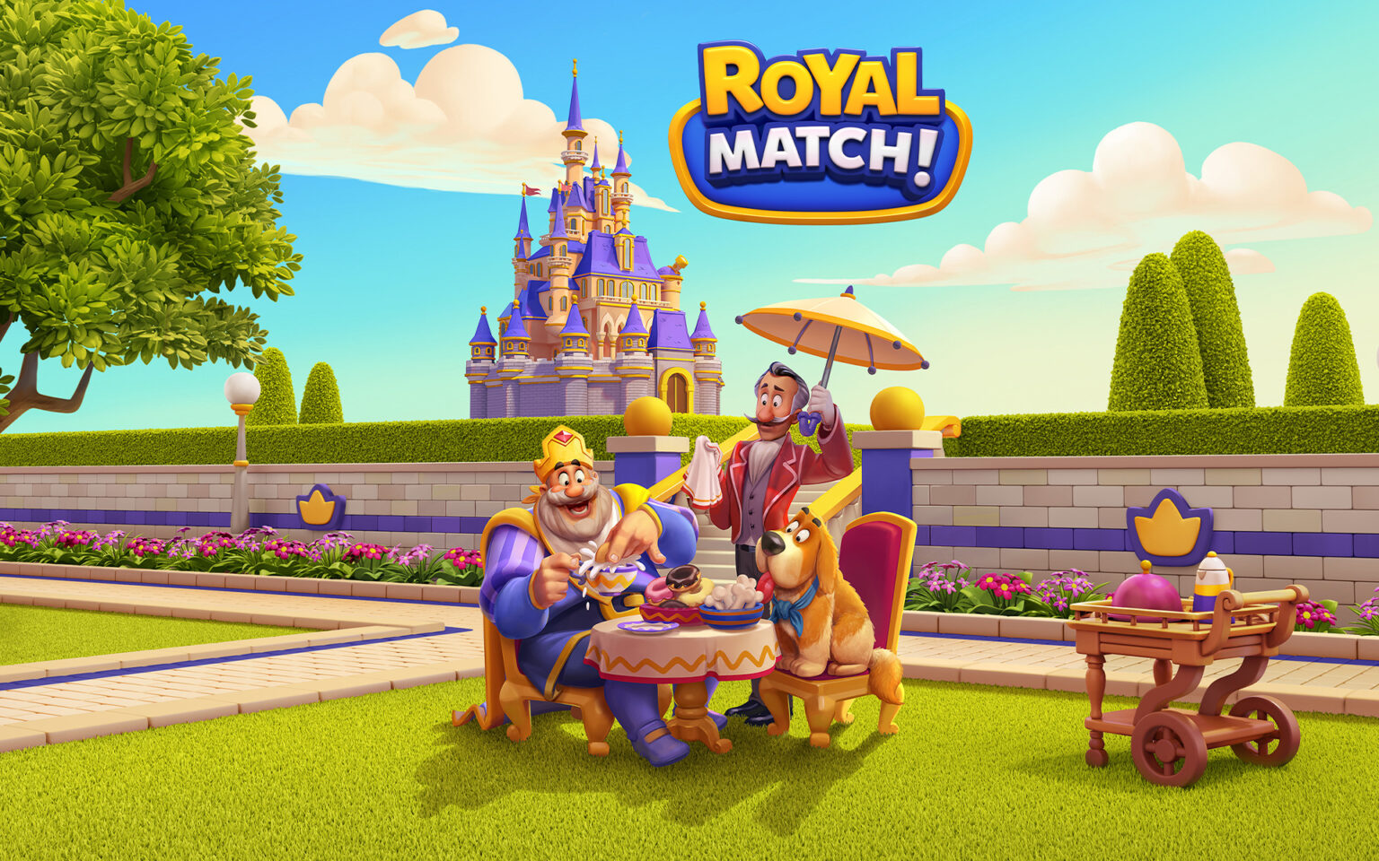【ロイヤルマッチ（Royal Match)】簡単パズルを解いてお城を綺麗に飾り付け！絶体絶命な国王様が大活躍のお手軽3マッチパズル！レビュー